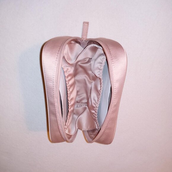 NWOT Prada Pink Textile Pouch / Cosmetic Bag - Picture 6 of 9